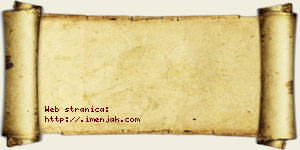 Angelina Gligorić vizit kartica